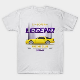 Midnight Racer Yellow MK3 A70 JDM T-Shirt